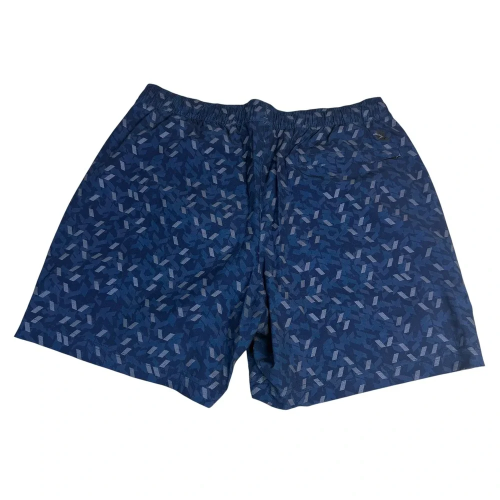 Chubbies Men Blue Geometric Print 5.5